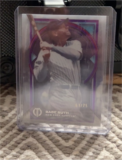 2026 Topps Tribute #3 Babe Ruth — front