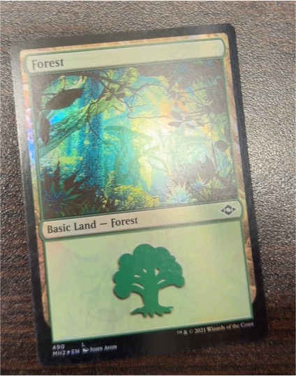 2021 Magic: The Gathering #272 Forest — front