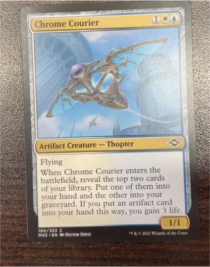 2021 Modern Horizons 2 #190 Chrome Courier — front