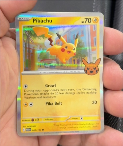 2023 Pokémon Trick or Trade #62 Pikachu — front