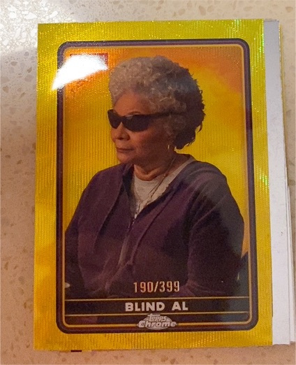2025 Topps Chrome Deadpool #32 Blind Al — front