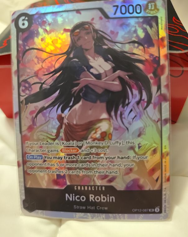 One Piece TCG OP12-087 Nico Robin — front
