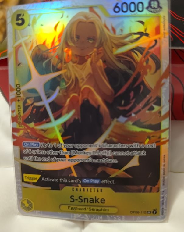 2024 One Piece Two Legends OP08-112 S-Snake — front