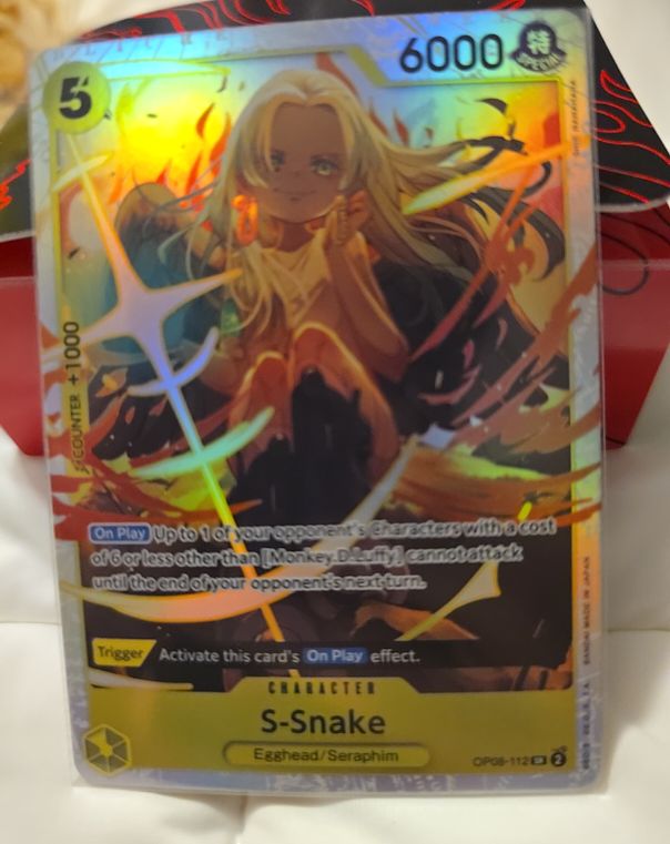 2024 One Piece Two Legends OP08-112 S-Snake — front