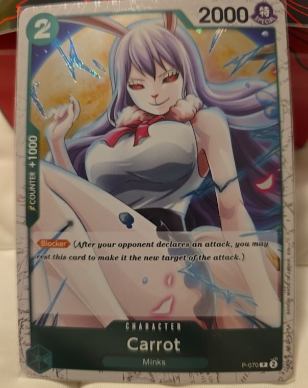 One Piece Card Game P-070 Carrot — front