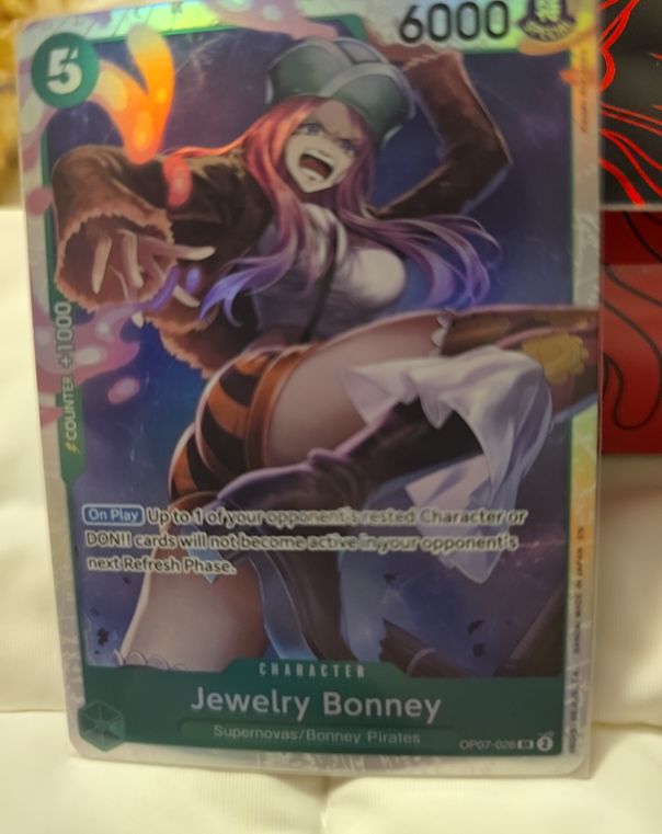 2024 One Piece 500 Years in the Future #OP07-026 Jewelry Bonney — front