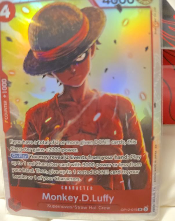 Monkey.D.Luffy OP12-015 Legacy of the Master — front