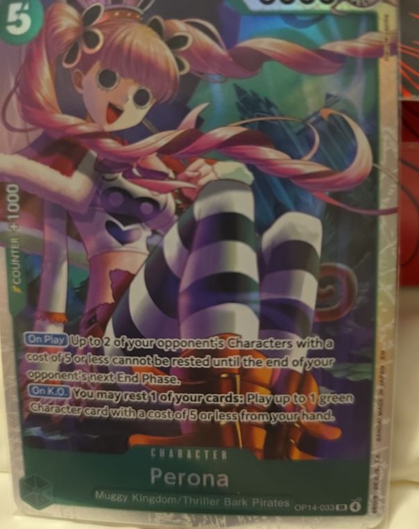Perona - OP14-033 The Azure Sea's Seven Foil — front