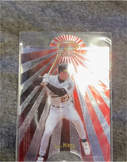 1998 Bowman's Best #MI10 A.J. Hinch Mirror Image Fusion — front