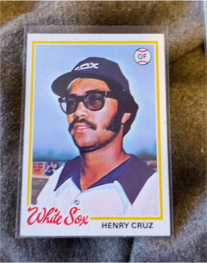 1978 Topps #316 Henry Cruz — front