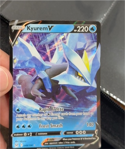 2022 Pokémon Sword & Shield Lost Origin #048 Kyurem V — front