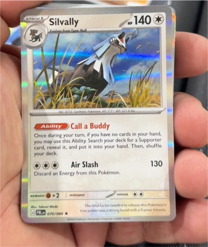 Silvally 070/084 Pitch Black — front