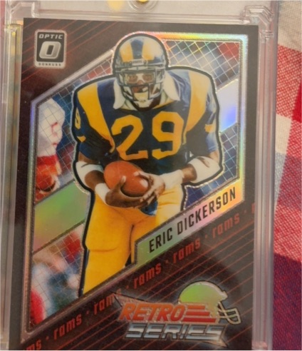2023 Panini Donruss Optic #12 Eric Dickerson Retro Series — front