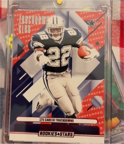 2025 Panini Rookies & Stars #1 Emmitt Smith Touchdown Club — front