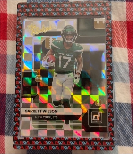 2022 Panini Donruss The Rookies #TR-6 Garrett Wilson — front