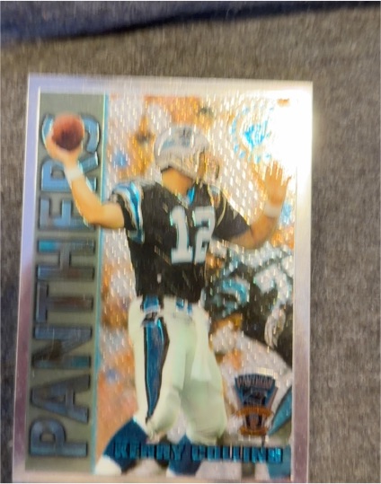 1995 Bowman's Best #5 Kerry Collins — front