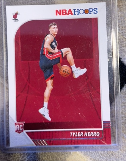 2019-20 Panini NBA Hoops #210 Tyler Herro — front