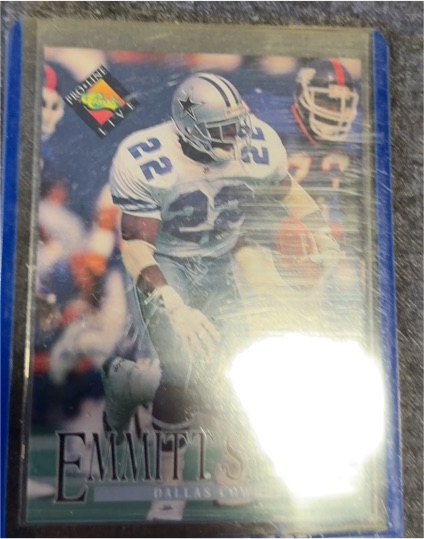 1994 Classic Pro Line Live #1 Emmitt Smith — front