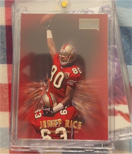 1997 Skybox Premium #200 Jerry Rice — front