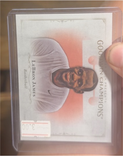 2016 Upper Deck Goodwin Champions #54 LeBron James — front