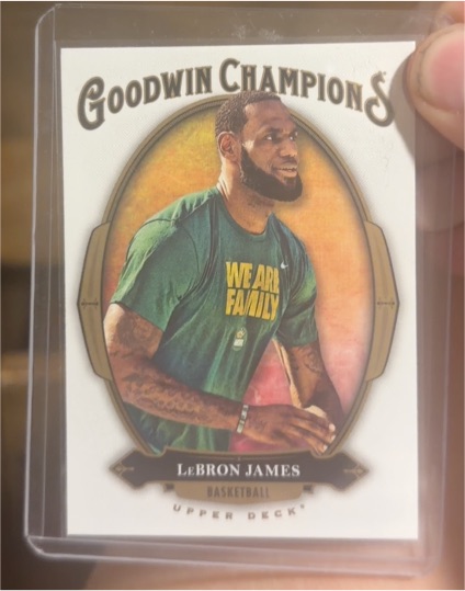 2020 Upper Deck Goodwin Champions #50 LeBron James — front