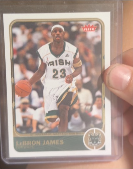2011-12 Fleer Retro #2 LeBron James — front