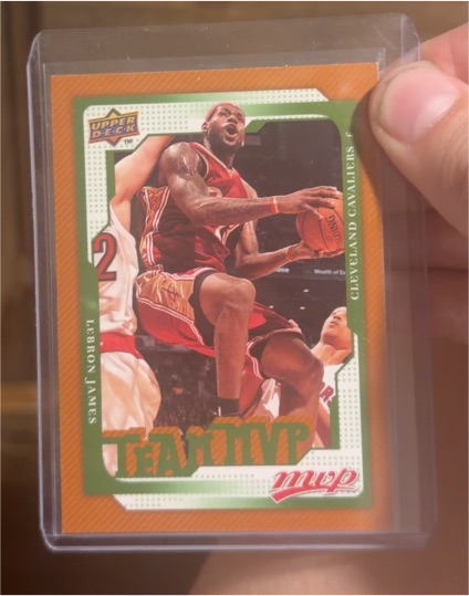 2008-09 Upper Deck MVP #175 LeBron James Team MVP — front