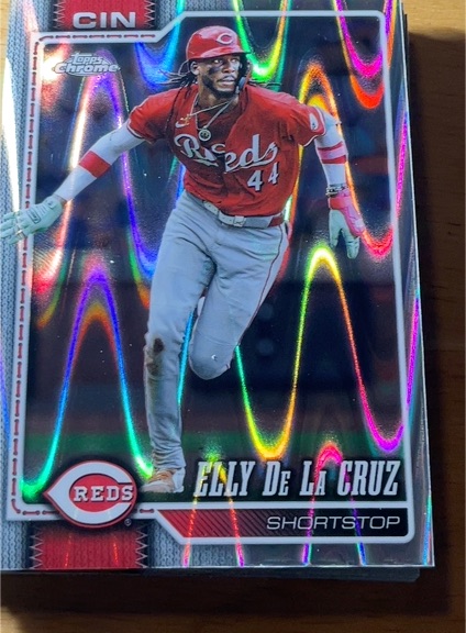 2026 Topps Chrome #279 Elly De La Cruz — front