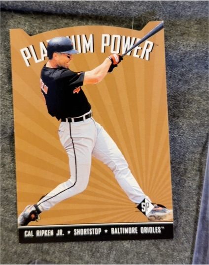 1995 Upper Deck SP Platinum Power #PP16 Cal Ripken Jr. — front