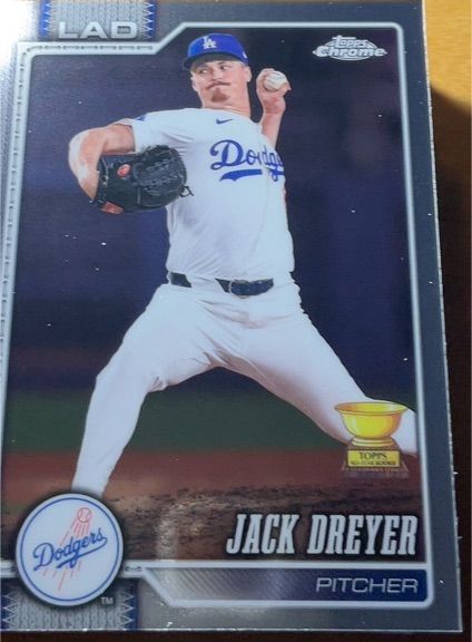 2026 Topps Chrome #52 Jack Dreyer — front