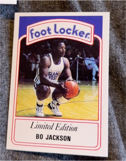 1991 Foot Locker Slam Fest Series 3 #2 Bo Jackson — front