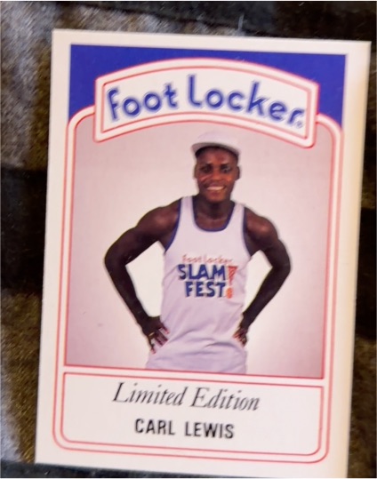 1991 Foot Locker Slam Fest #8 Carl Lewis — front