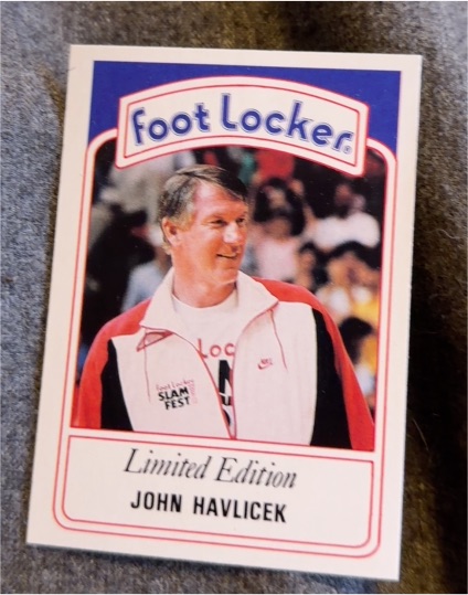 1991 Foot Locker Slam Fest #4 John Havlicek — front