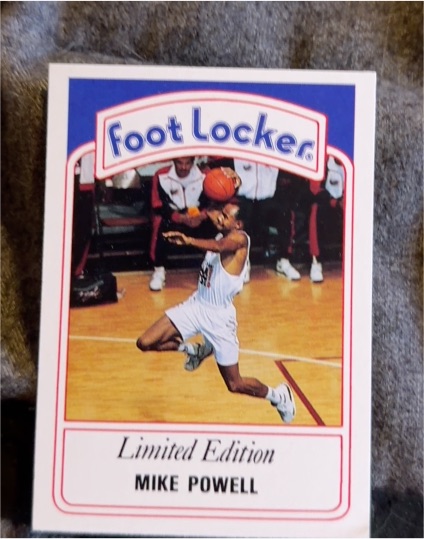 1991 Foot Locker Slam Fest #10 Mike Powell — front