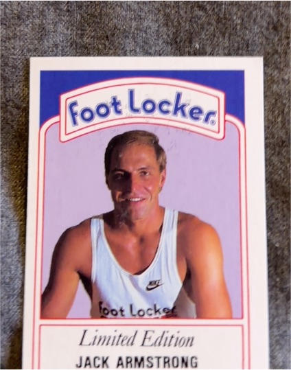 1991 Foot Locker Slam Fest #4 Jack Armstrong — front