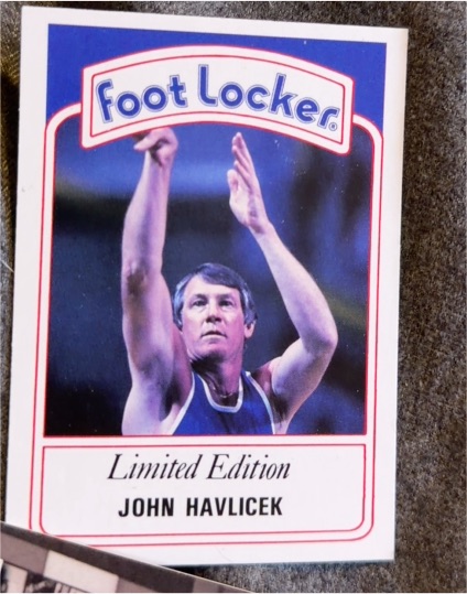 1991 Foot Locker Slam Fest #7 John Havlicek — front