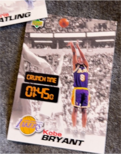 1997-98 Upper Deck Kobe Bryant Crunch Time #CT22 — front
