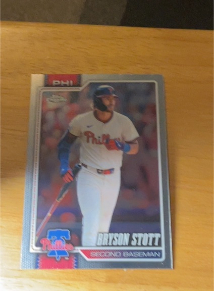 2026 Topps Chrome #248 Bryson Stott — front
