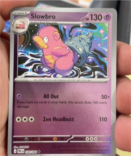 2026 Pitch Black #030 Slowbro — front