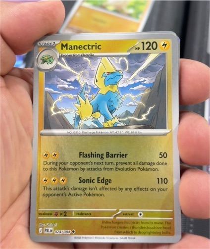 2026 Pokemon TCG #024 Manectric — front