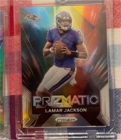 2023 Panini Prizm #12 Lamar Jackson — front