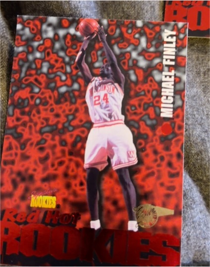 1996 Signature Rookies Premier #R8 Michael Finley Red Hot Rookies — front