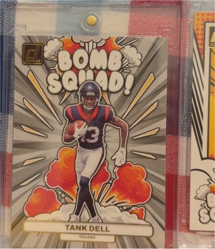 2023 Donruss #BS-18 Tank Dell Bomb Squad — front