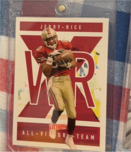 1999 Upper Deck Victory #293 Jerry Rice — front