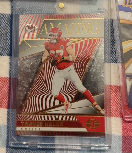 2024 Panini Illusions #14 Travis Kelce Amazing — front