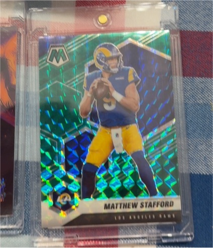 2021 Panini Mosaic #116 Matthew Stafford — front