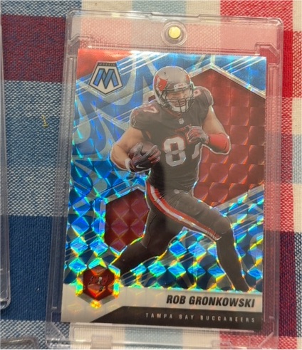 2021 Panini Mosaic #188 Rob Gronkowski — front