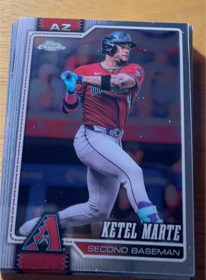 2026 Topps Chrome #99 Ketel Marte — front
