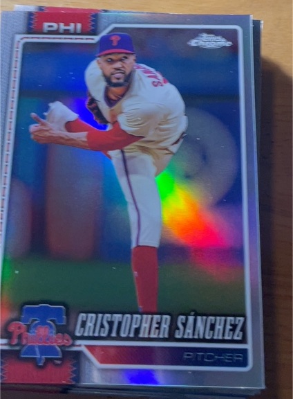 2026 Topps Chrome #270 Cristopher Sánchez — front