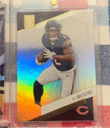 2023 Panini Donruss Elite #35 D.J. Moore — front
